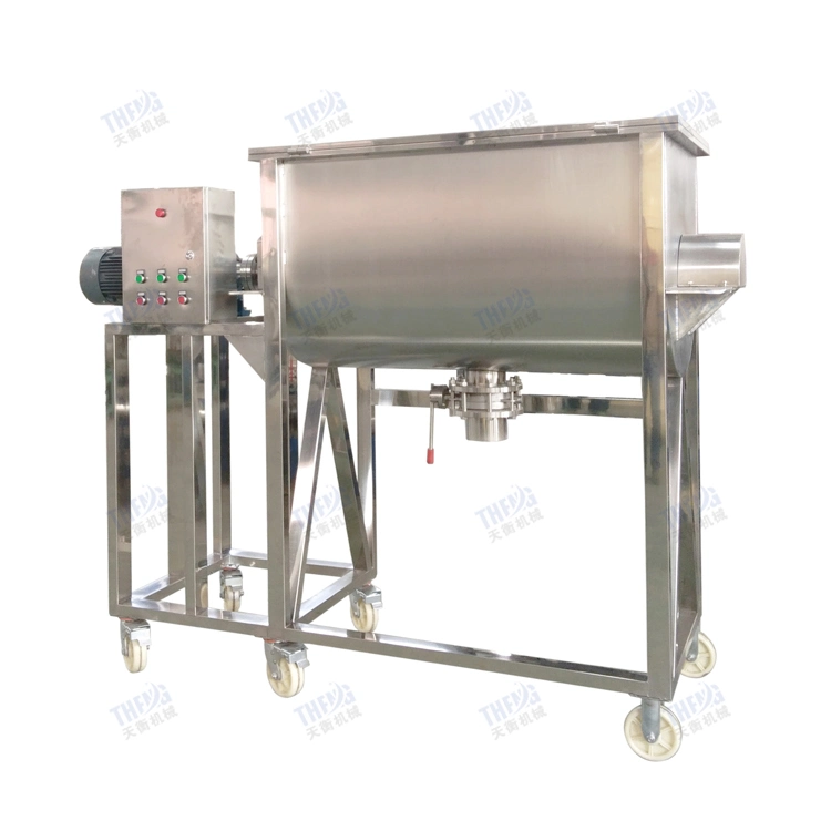 Food Dry Powder Ribbon Blender Machine Powder Double Spiral Mixer Machine