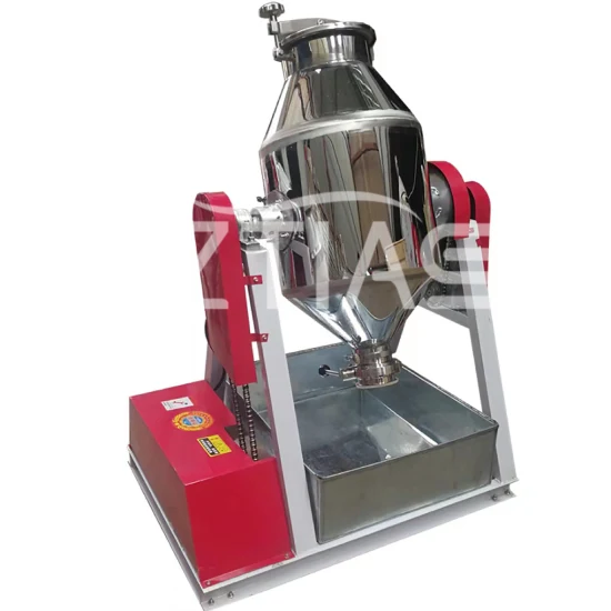 Hot-Sale Product Stainless Steel Exproof 3D Rotating Powder Drum Mixer Factory Supply