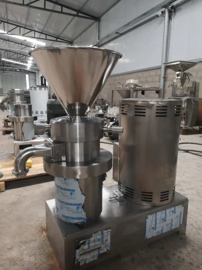 Stainless Steel Pharmaceutical Colloid Mill (JMS) Peanut Butter Grinding Mill Cashew Nuts Butter Grinder