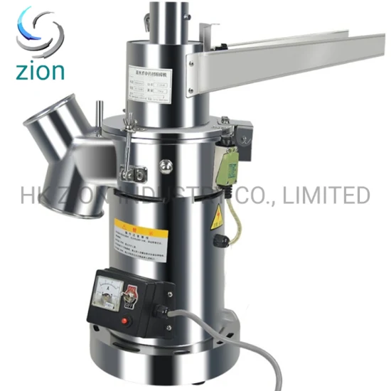 Stainless Steel Powder Powder Making Mill Machine Industrial Pharmaceutical Herb Grinding Chinese Medicine Grinder